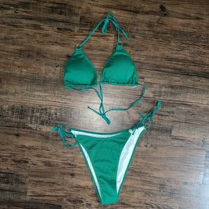 Green bikini